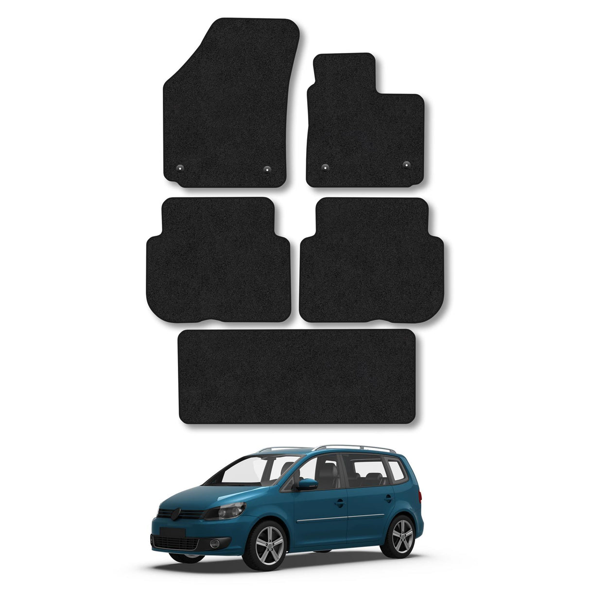VW Touran Car Mats (2007-2015)