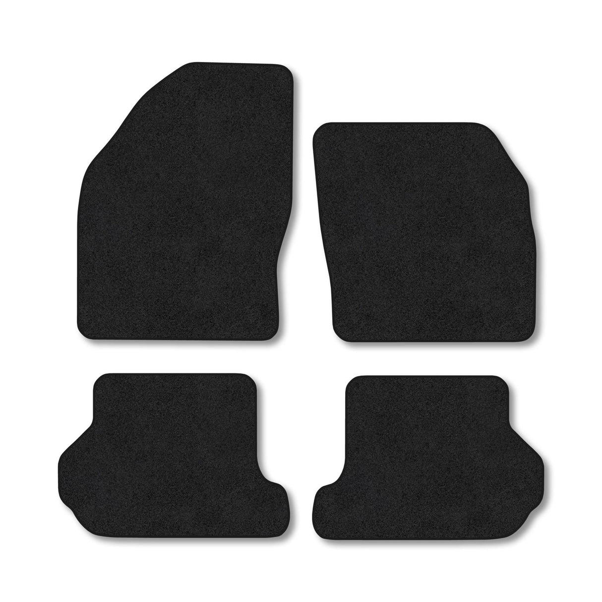 Ford Focus (2007-2010) [MK2] [Cabriolet] Premium Tufted Carpet Car Mats