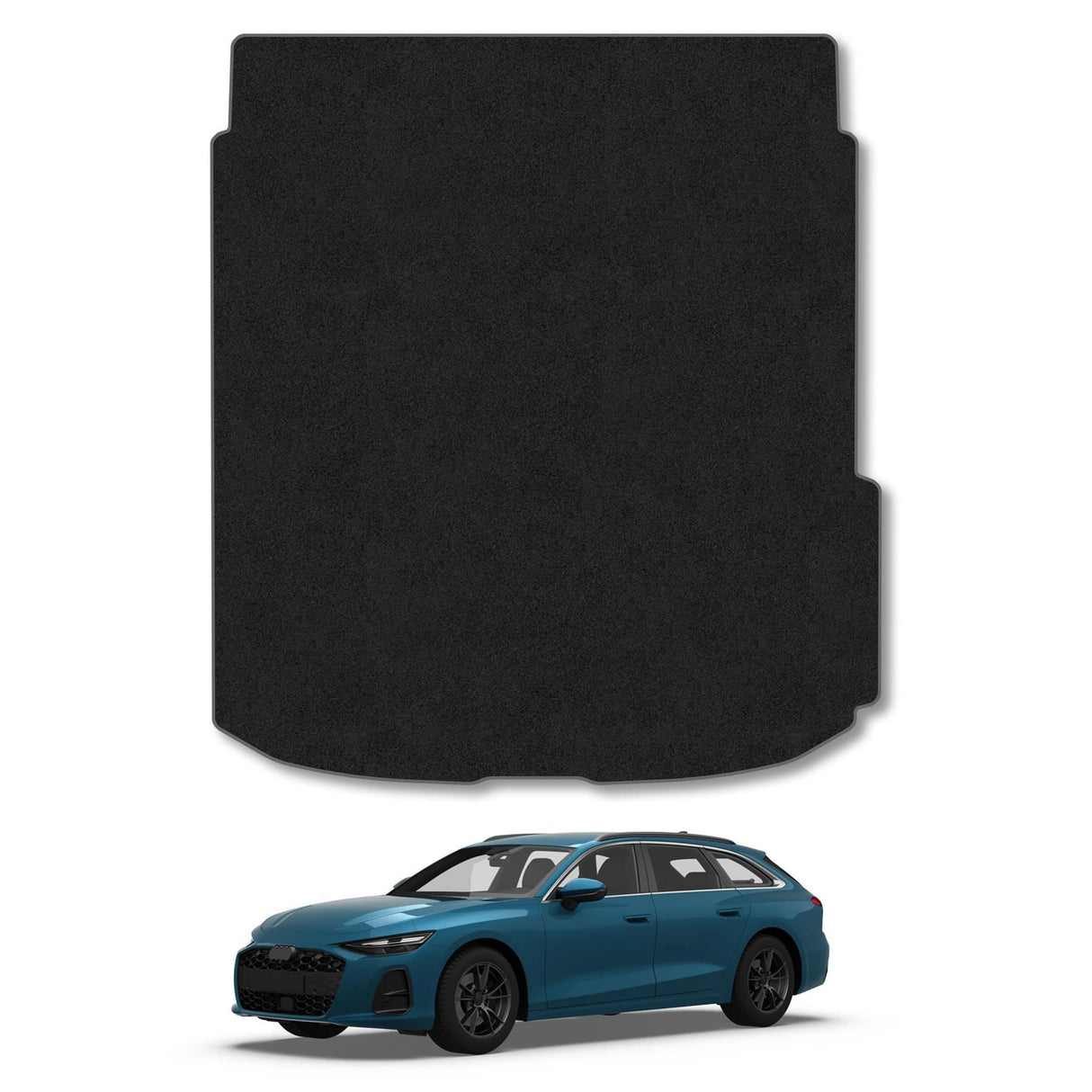 Audi A6 Estate (2025+) Premium Tufted Carpet Boot Mat