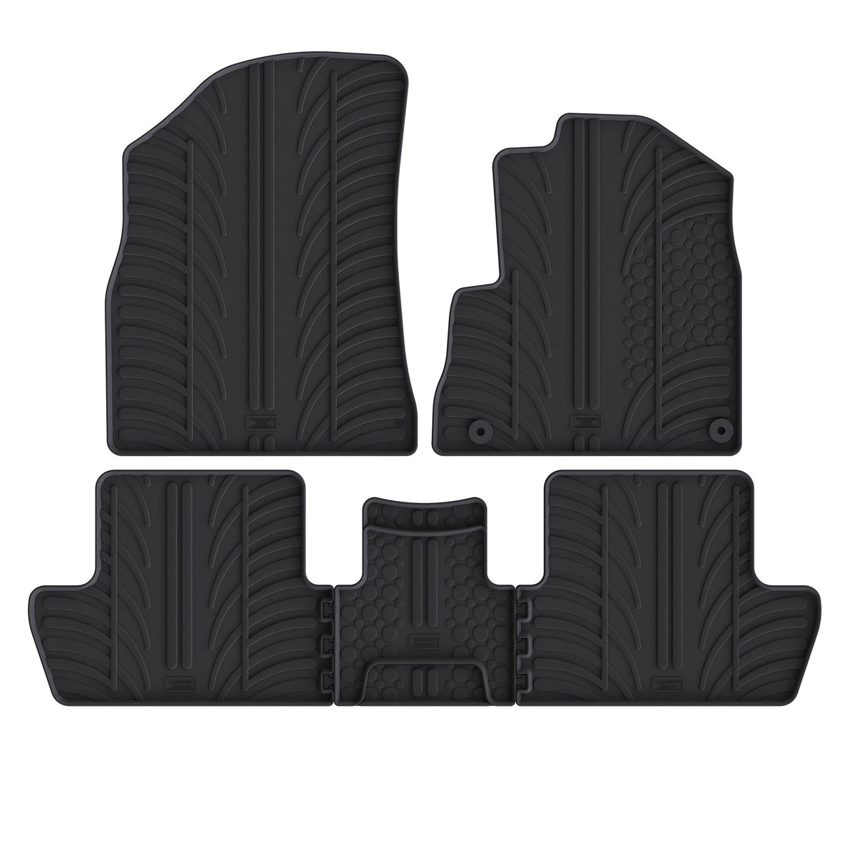 TRAVALL Peugeot 3008 Premium Rubber Car Mats (2008-2016)