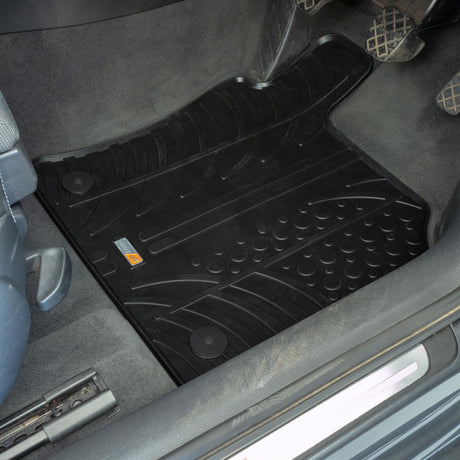 TRAVALL VW Golf Sportvan Premium Rubber Car Mats (2014-Onwards)