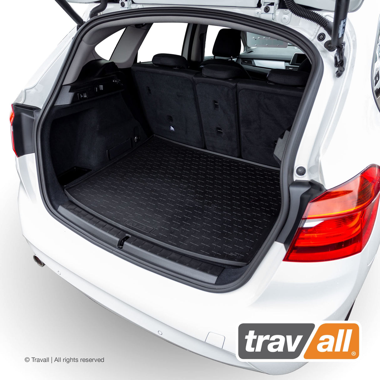 TRAVALL BMW 2 Series Premium Rubber Boot Mats Liner (2014-2022)