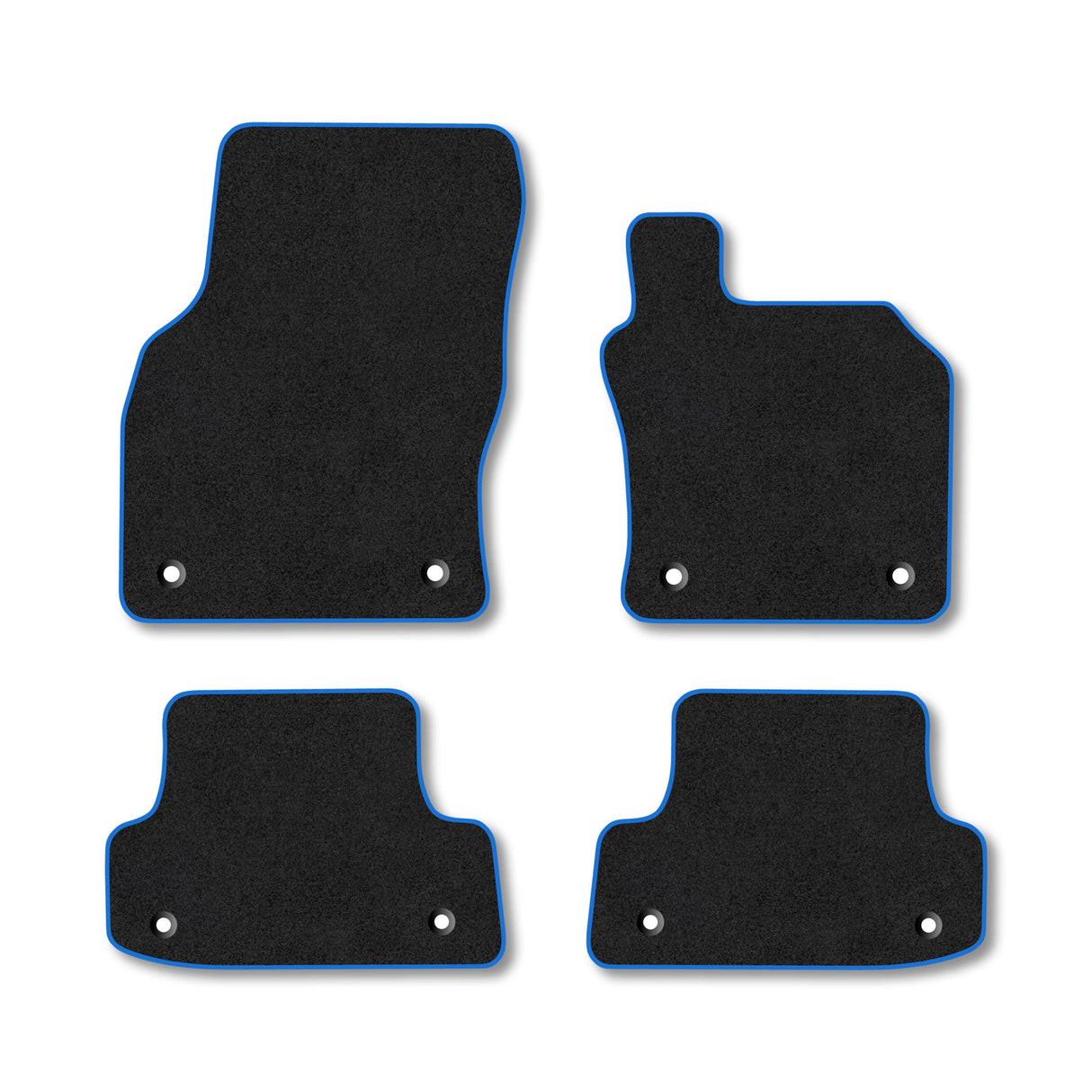 Audi A3 (2012-2020) [8 Clips] Premium Tufted Carpet Car Mats