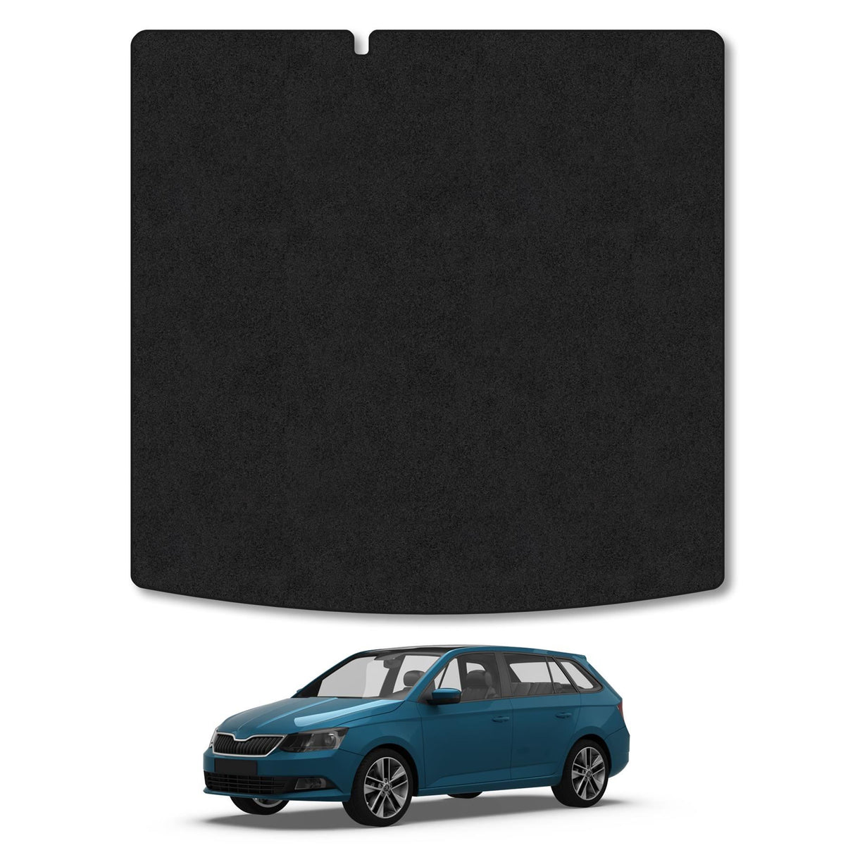 Skoda Fabia Estate (2014-2019) Premium Tufted Carpet Boot Mat